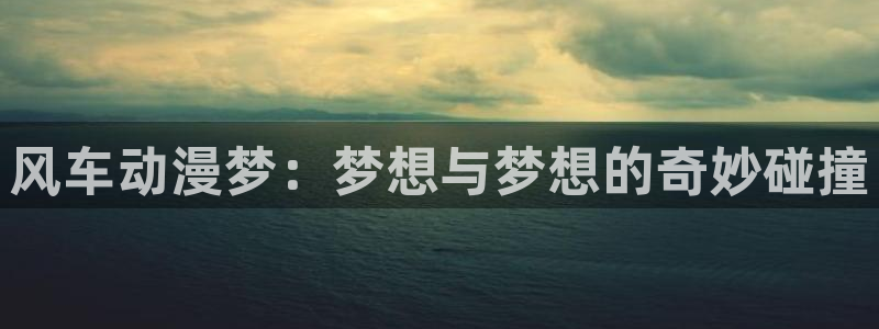 樱花动漫里番动漫：风车动漫梦：梦想与梦想的奇妙碰撞